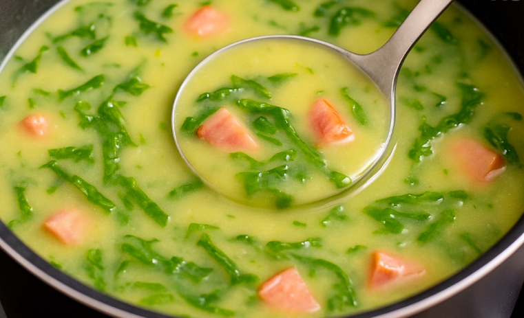 Caldo Verde especial da vovó Palmirinha: ideal pra você servir nos dias mais frios
