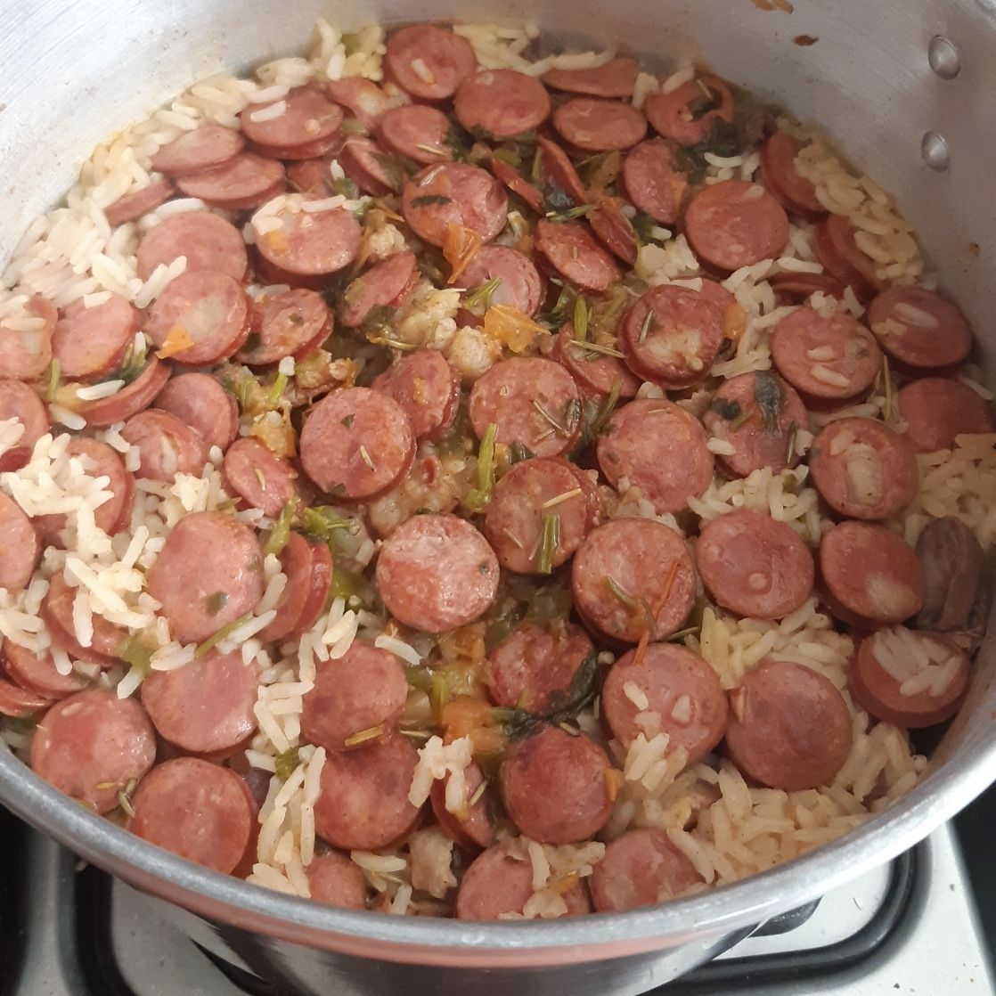 Arroz carreteiro da lu