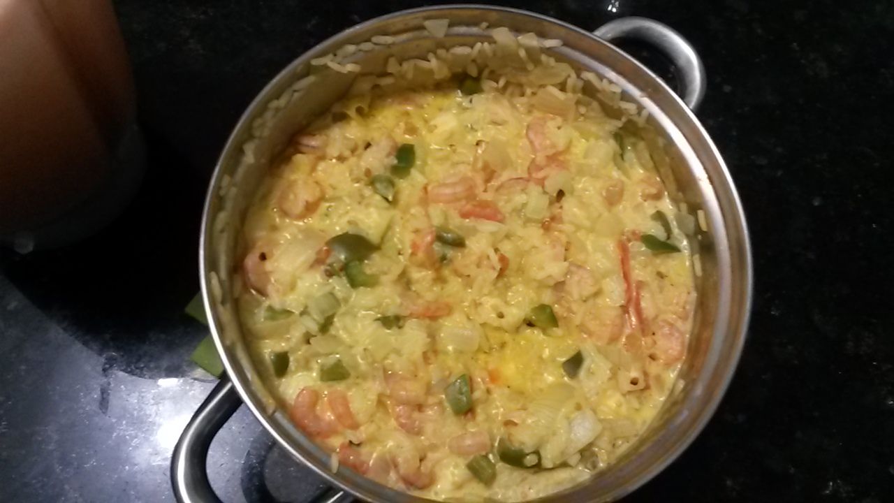 Arroz de camarão