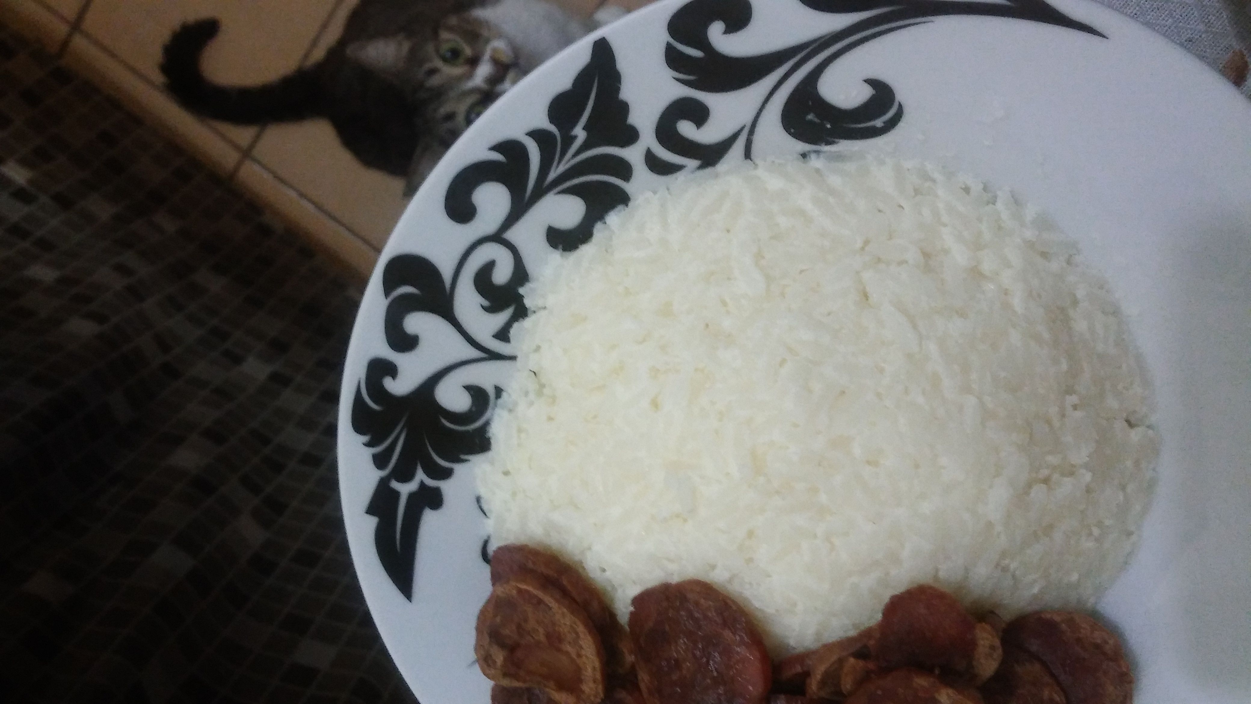 Arroz de leite salgado fácil