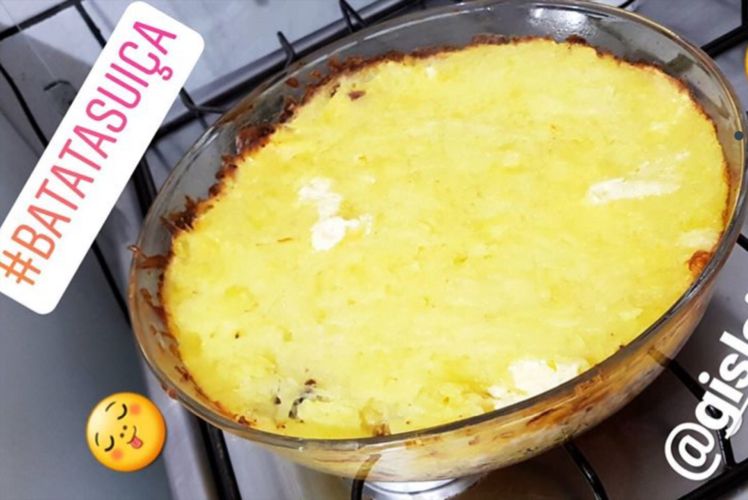 Batata suíça de forno