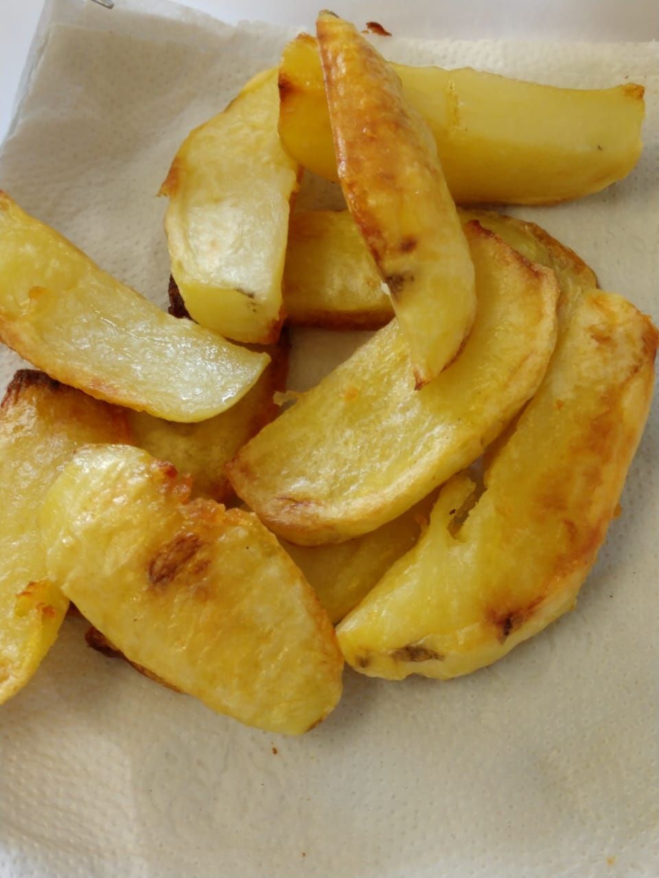 Batatas fritas no forno