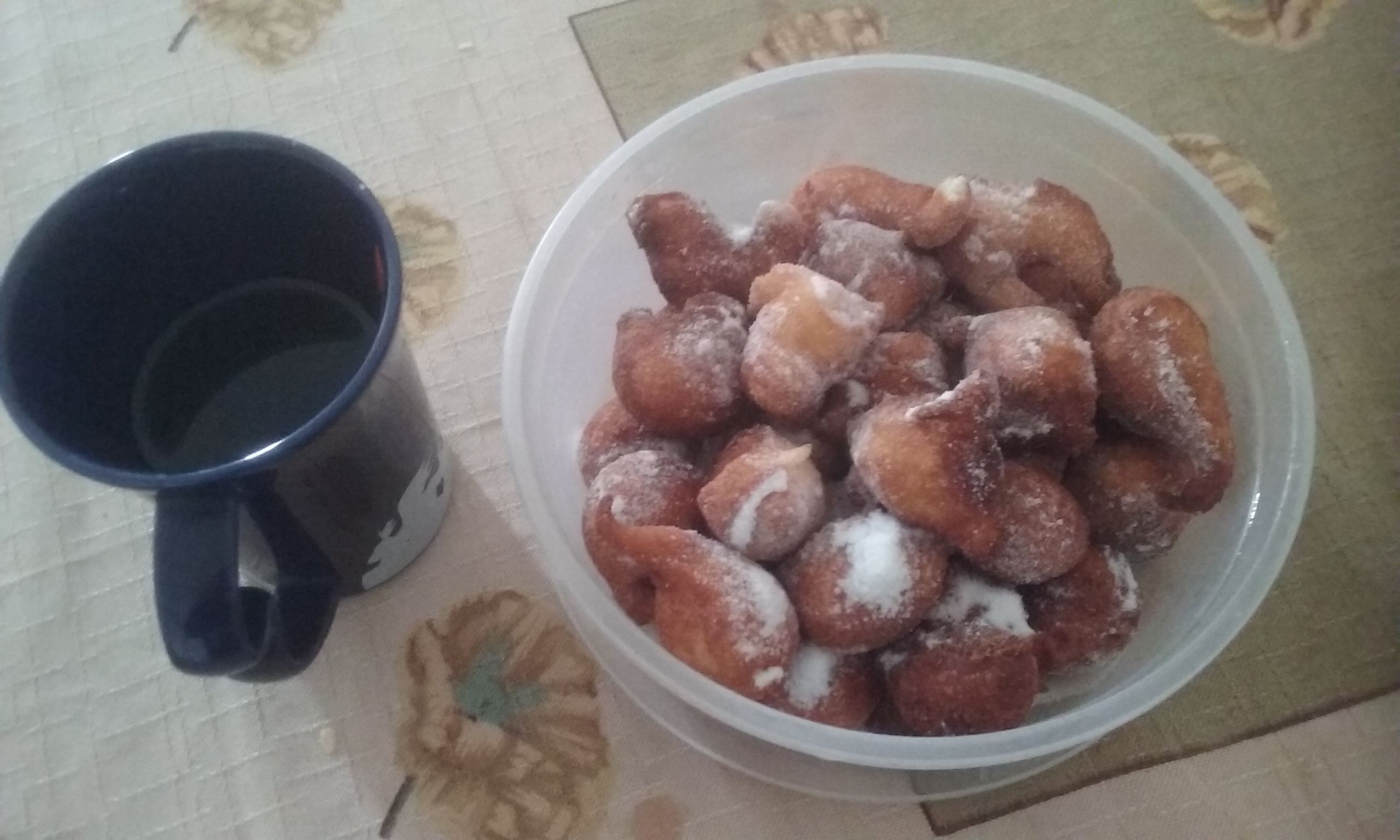 Bolinho de chuva sem ovo