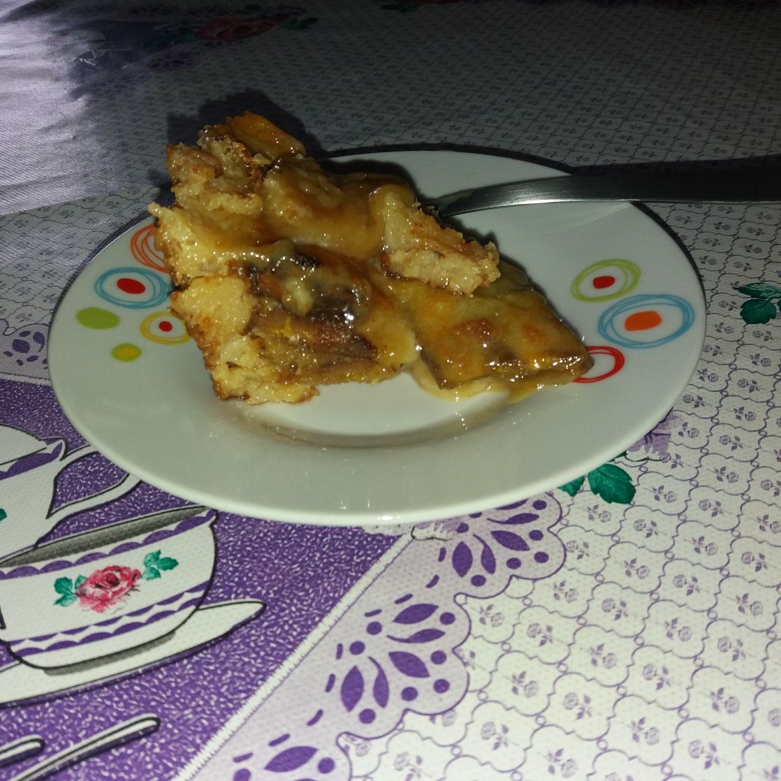 Bolo de banana da terra frita