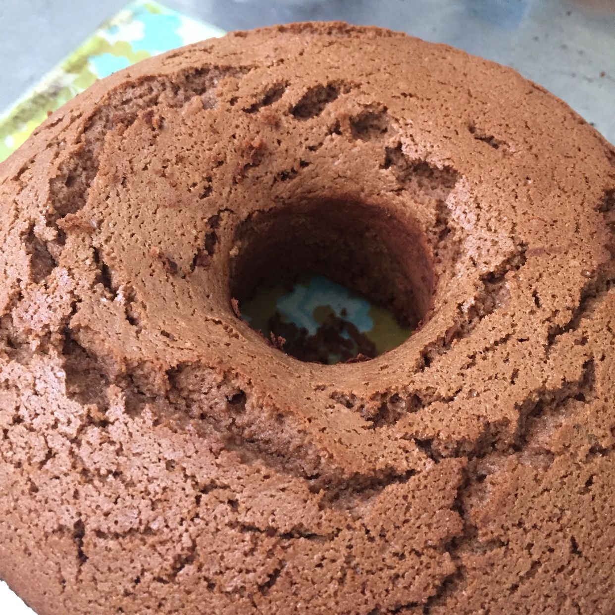 Bolo de cacau sem glúten e sem lactose