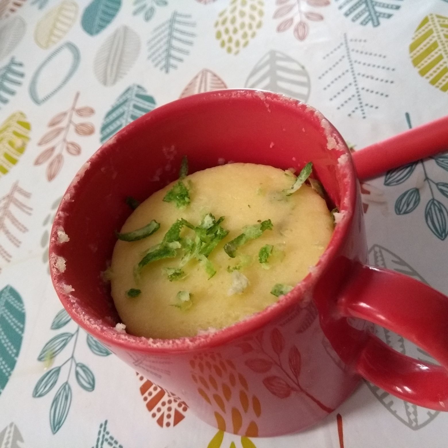 Bolo de Caneca de Limão