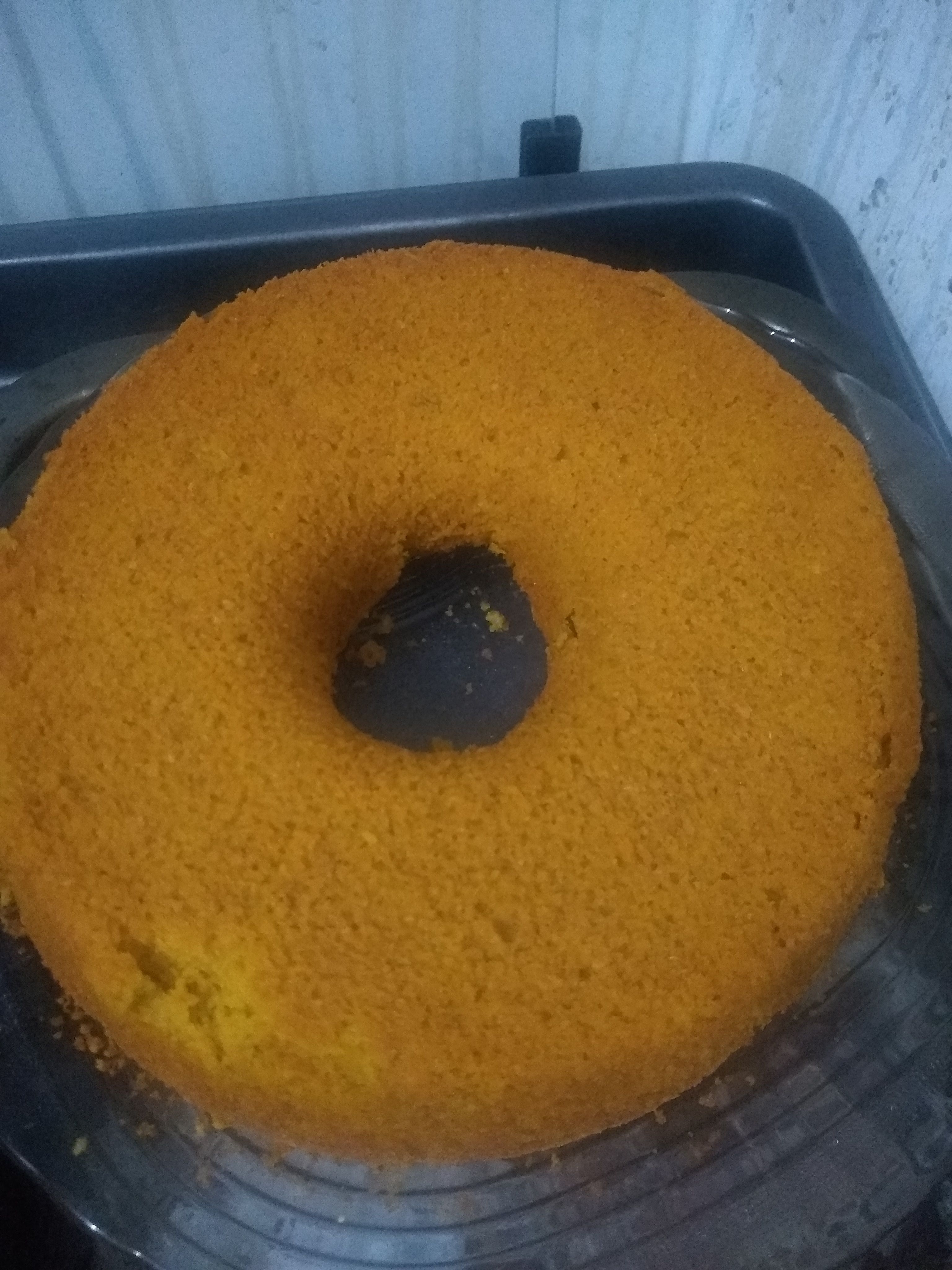 Bolo de cenoura sem trigo e açúcar