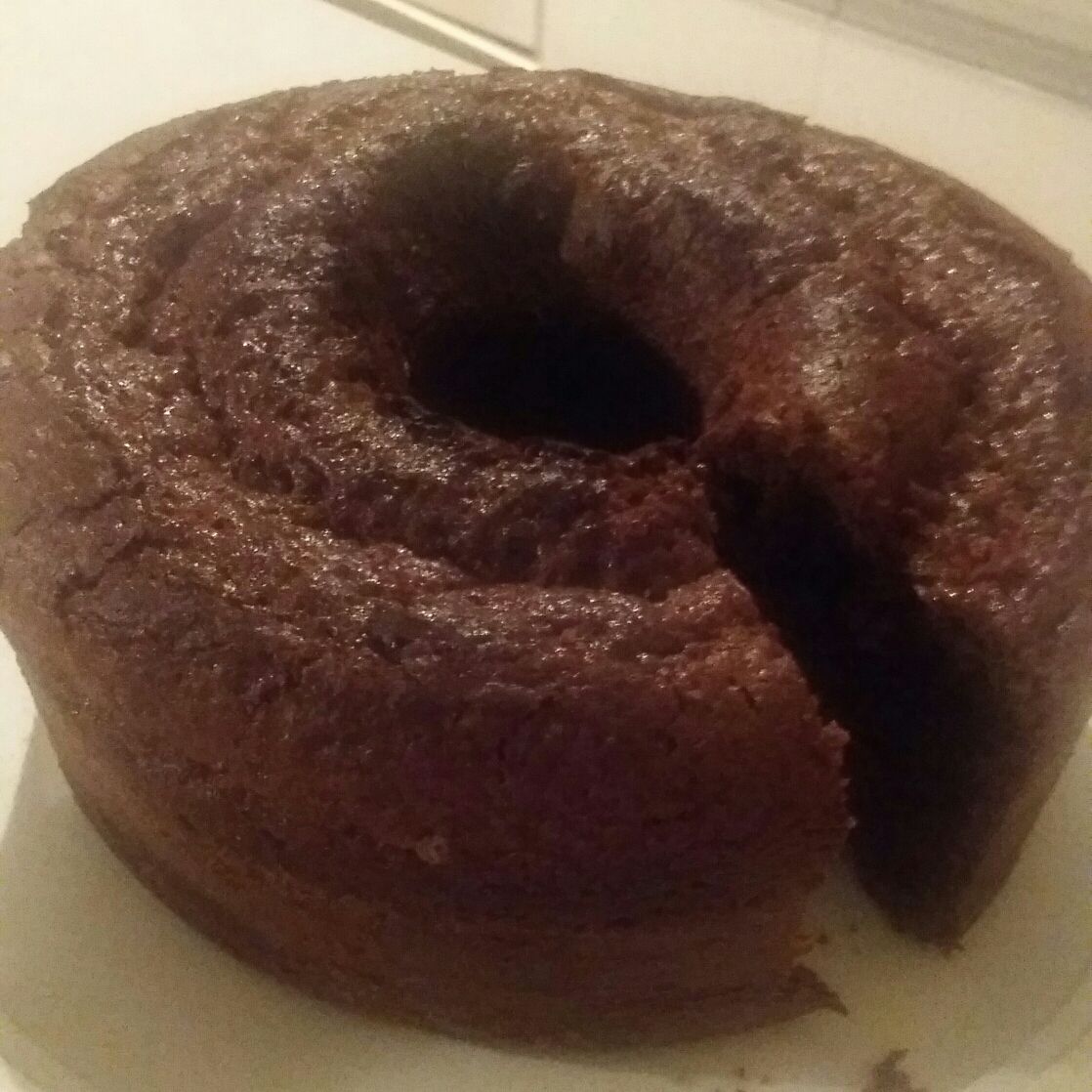 Bolo de chocolate de Liquidificador