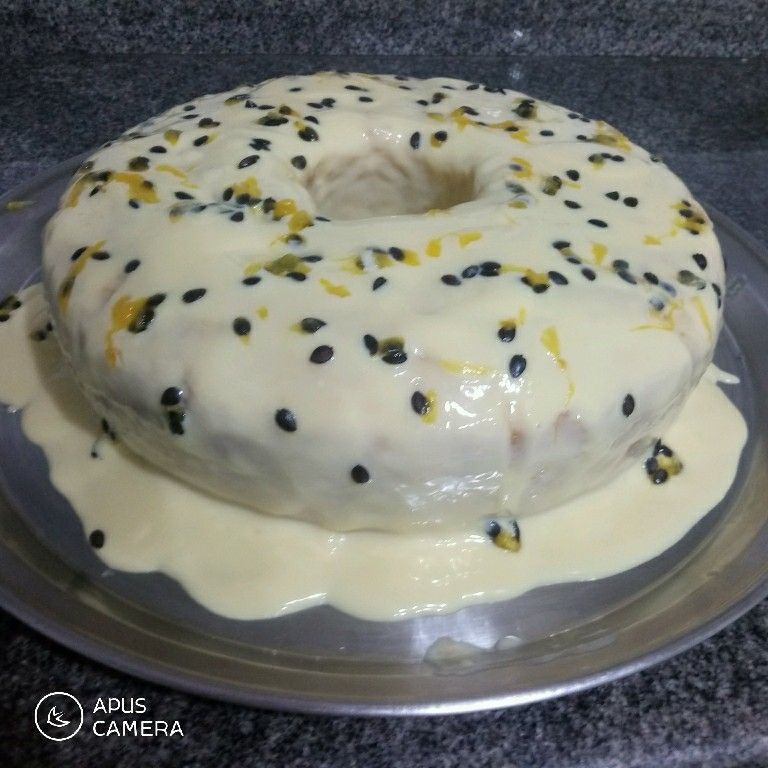 Bolo de maracujá