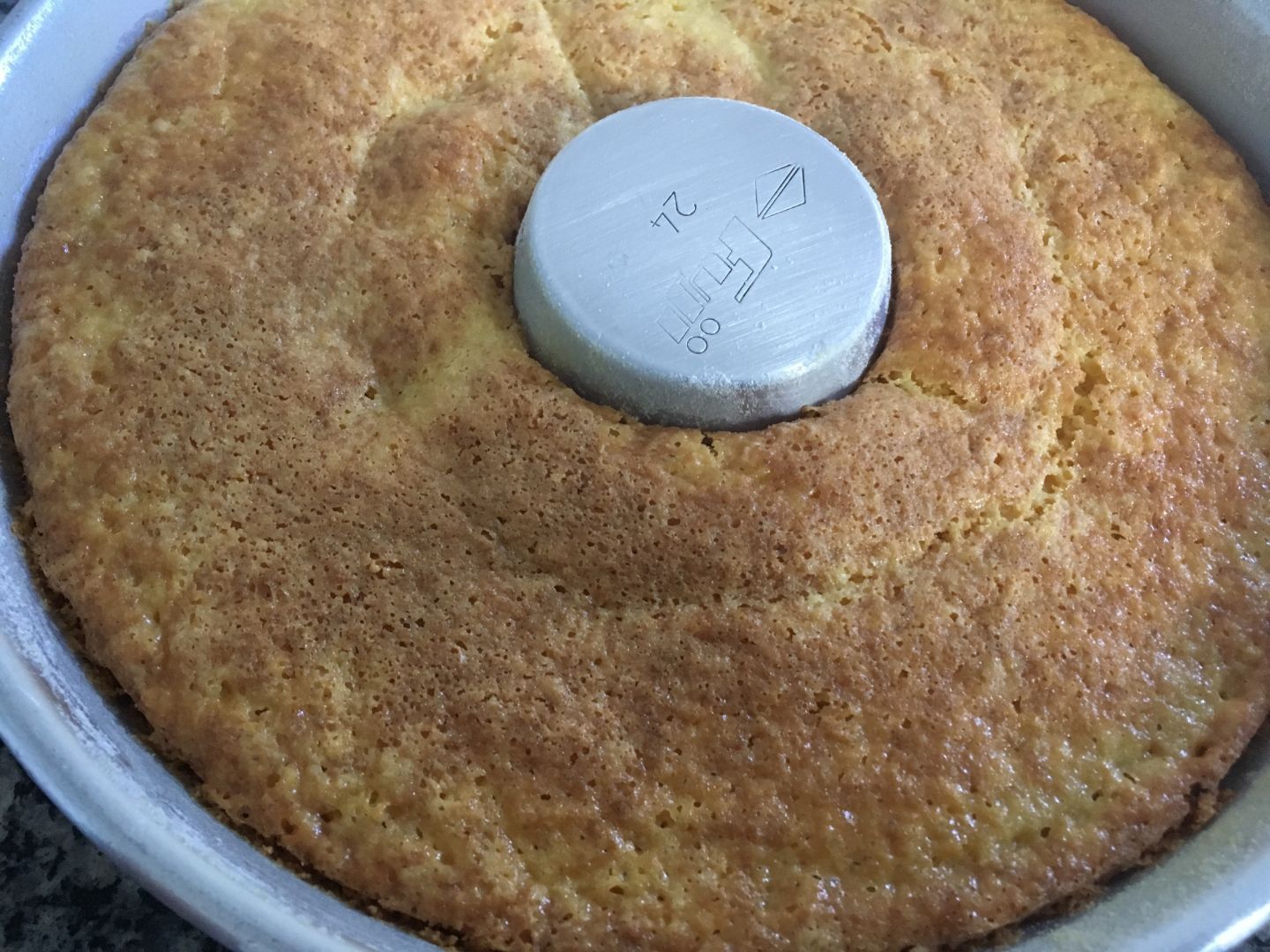 Bolo de milho de liquidificador