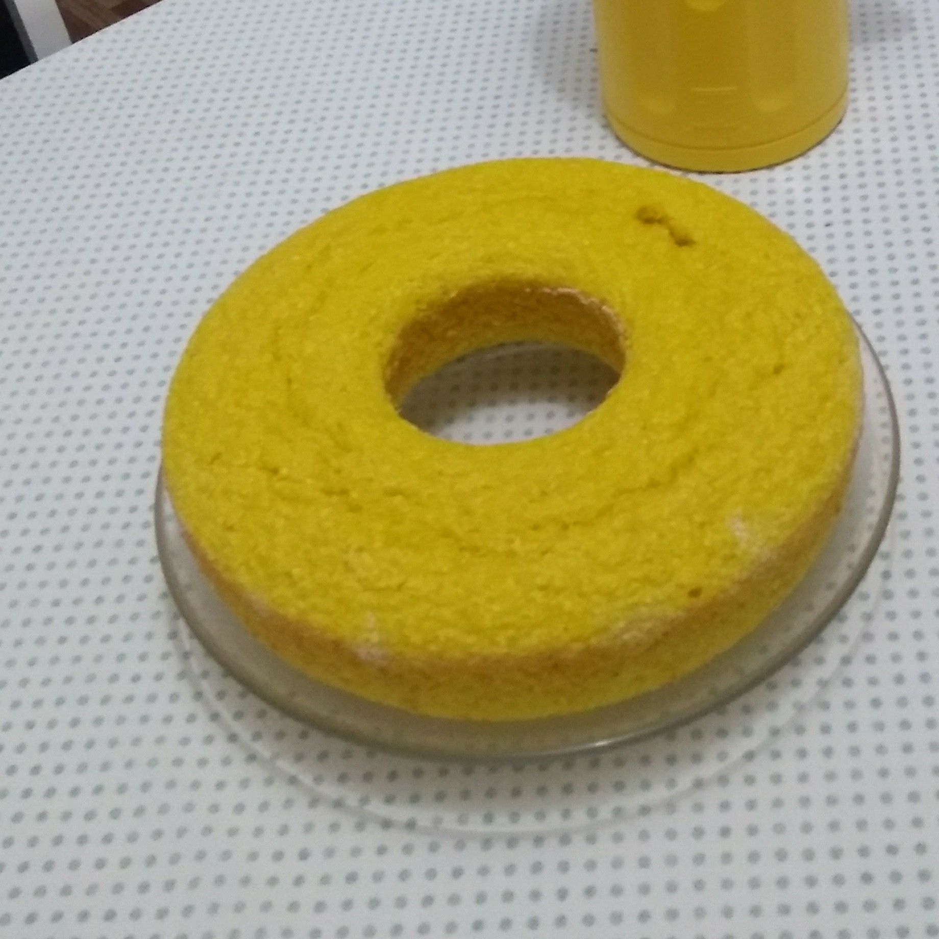 Bolo de milho sem leite e sem trigo