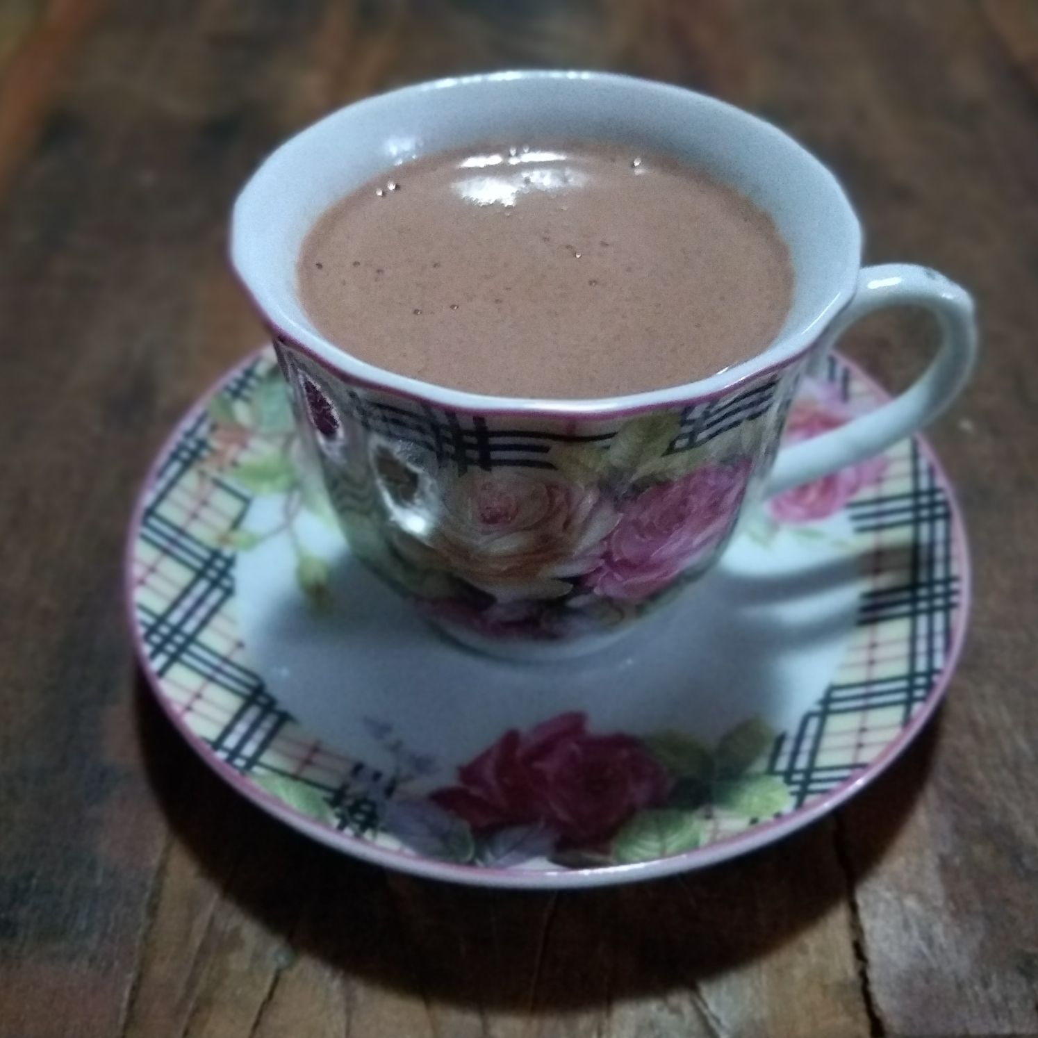 Chocolate quente cremoso da Carol
