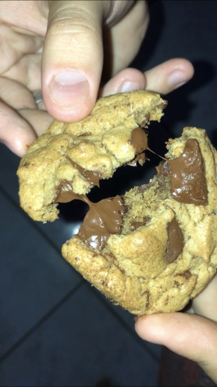 Cookies com chocolate