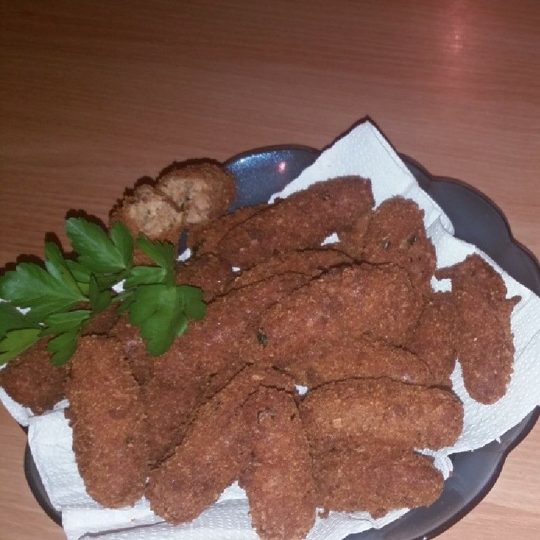 Croquete de carne assada