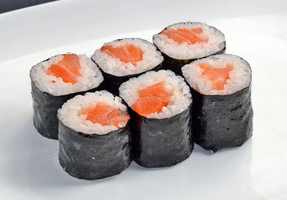 Hossomaki de salmão