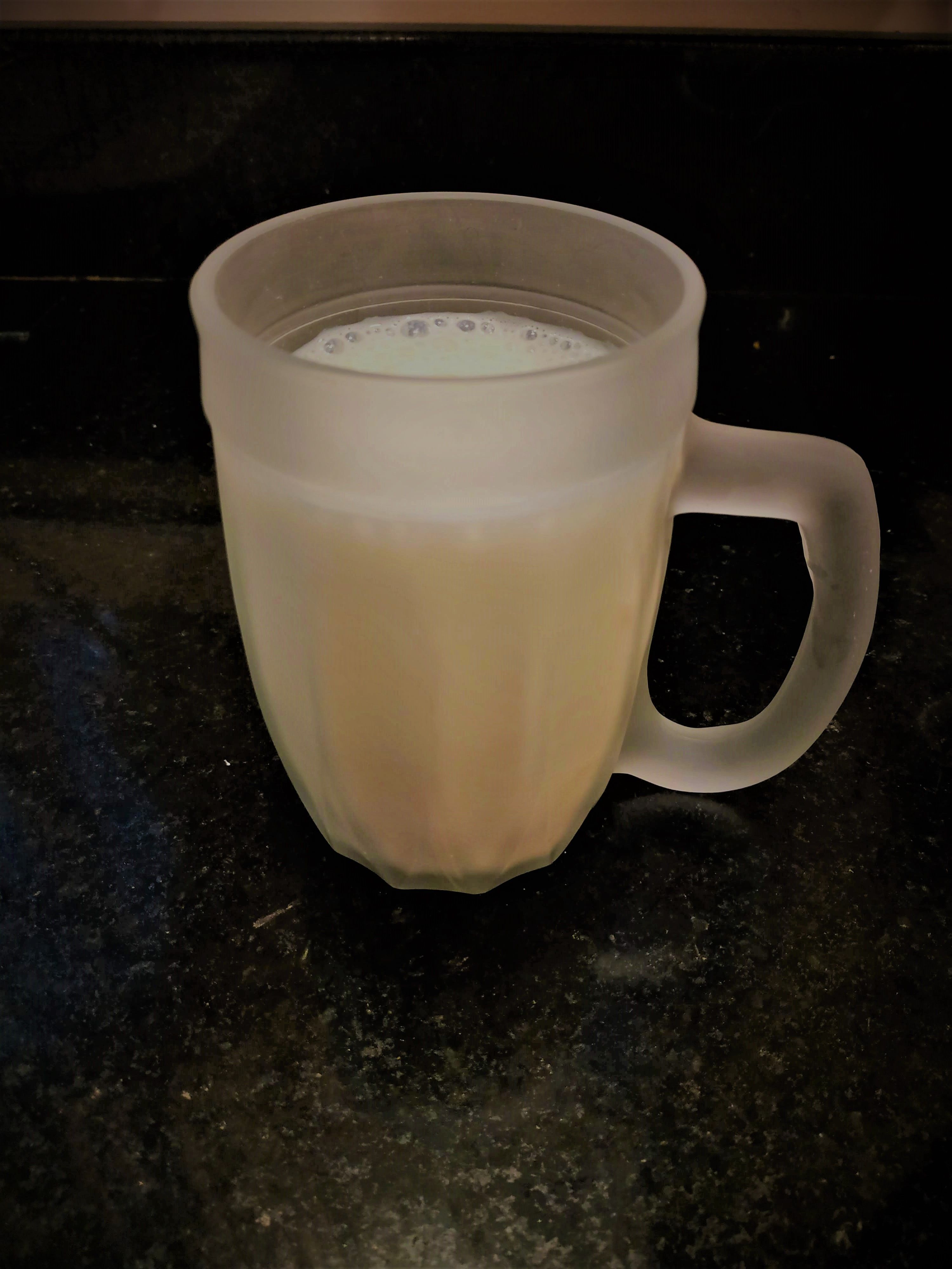 Milkshake de maracujá cremoso