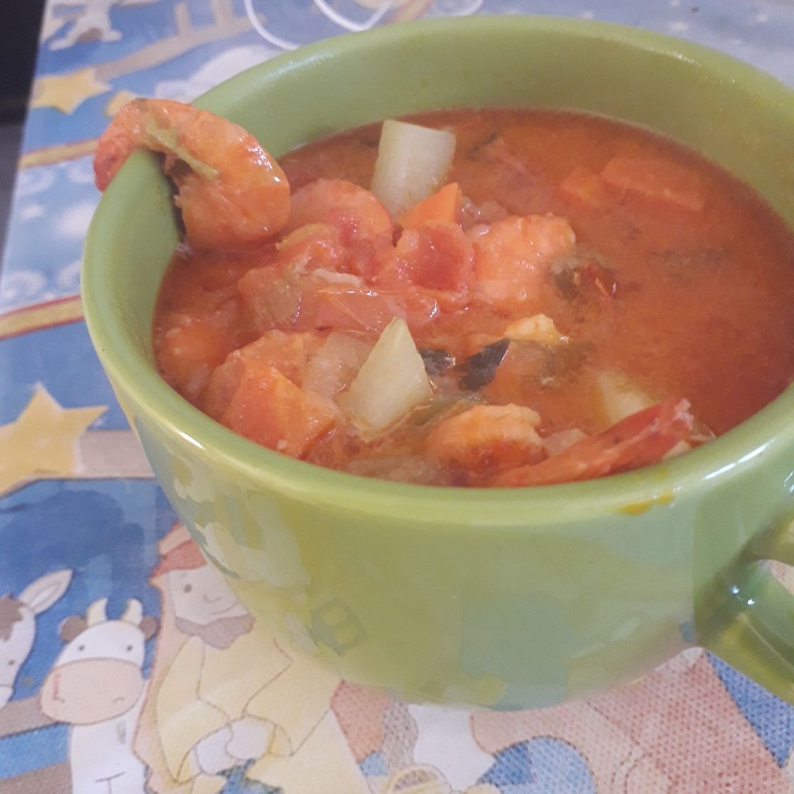 Moqueca de camarão