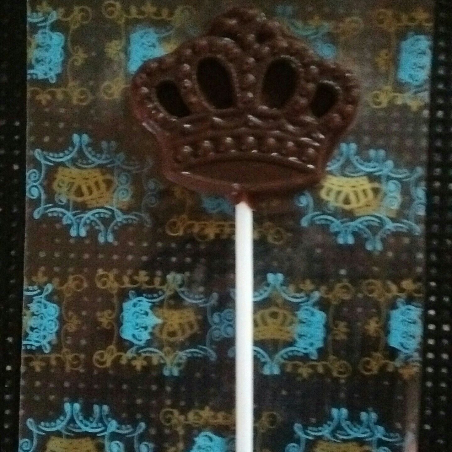 Pirulito de chocolate