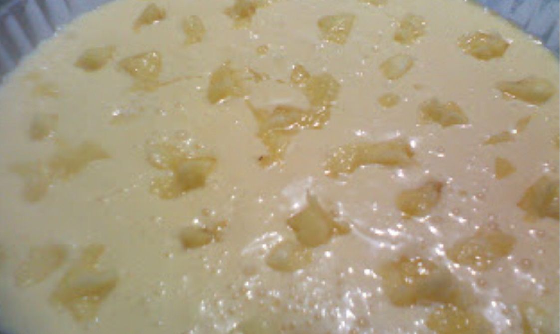 Sobremesa de abacaxi da Jaque