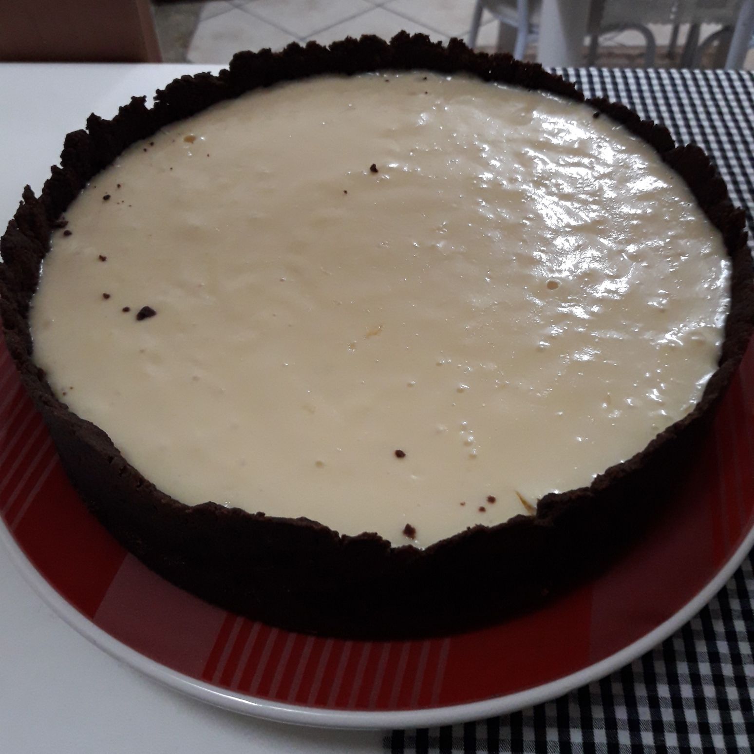 Torta mousse de maracujá