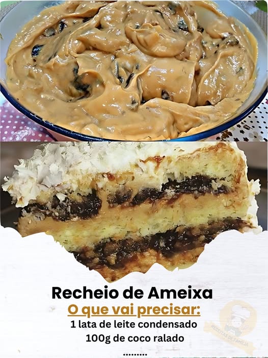 RECHEIO DE AMEIXA PERFEITO PARA BOLOS E TORTAS!