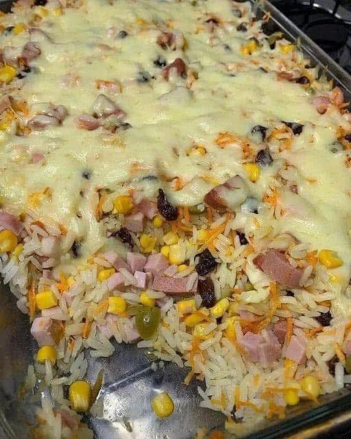 Arroz Natalino Colorido: eu sempre faço na Ceia de Natal, o sabor é irresistível…