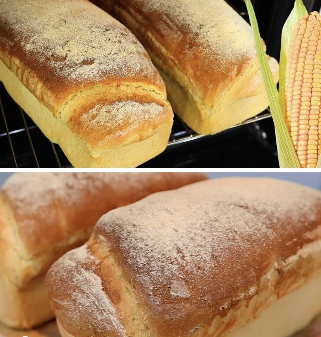 Pão de Milho de liquidificador feito com milho de latinha, fofinho e muito saboroso!