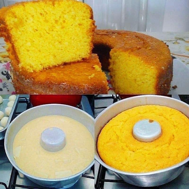 BOLO DE MILHO SIMPLES E MUITO RÁPIDO DE PREPARAR, DELICIOSO ACOMPANHADO COM UM CAFEZINHO!!