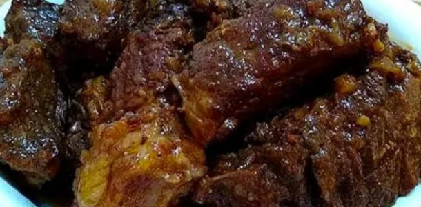 Carne de panela com sabor de churrasco, Receita feita na panela de pressão!!